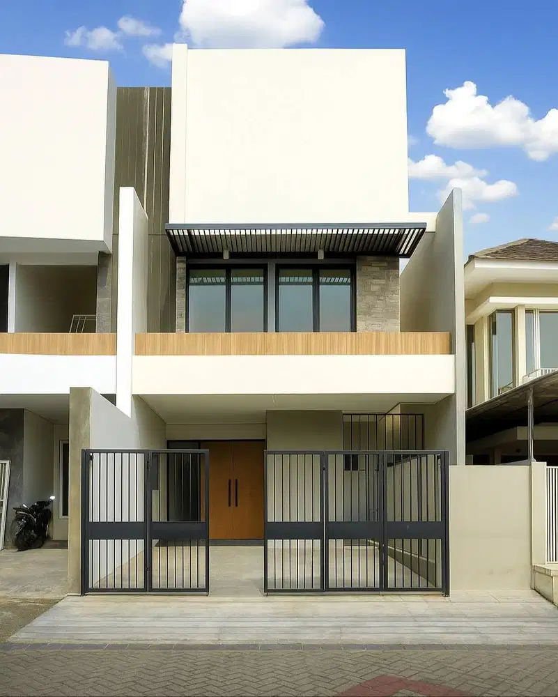 Rumah Pantai Mentari New Minimalis Taman Belakang