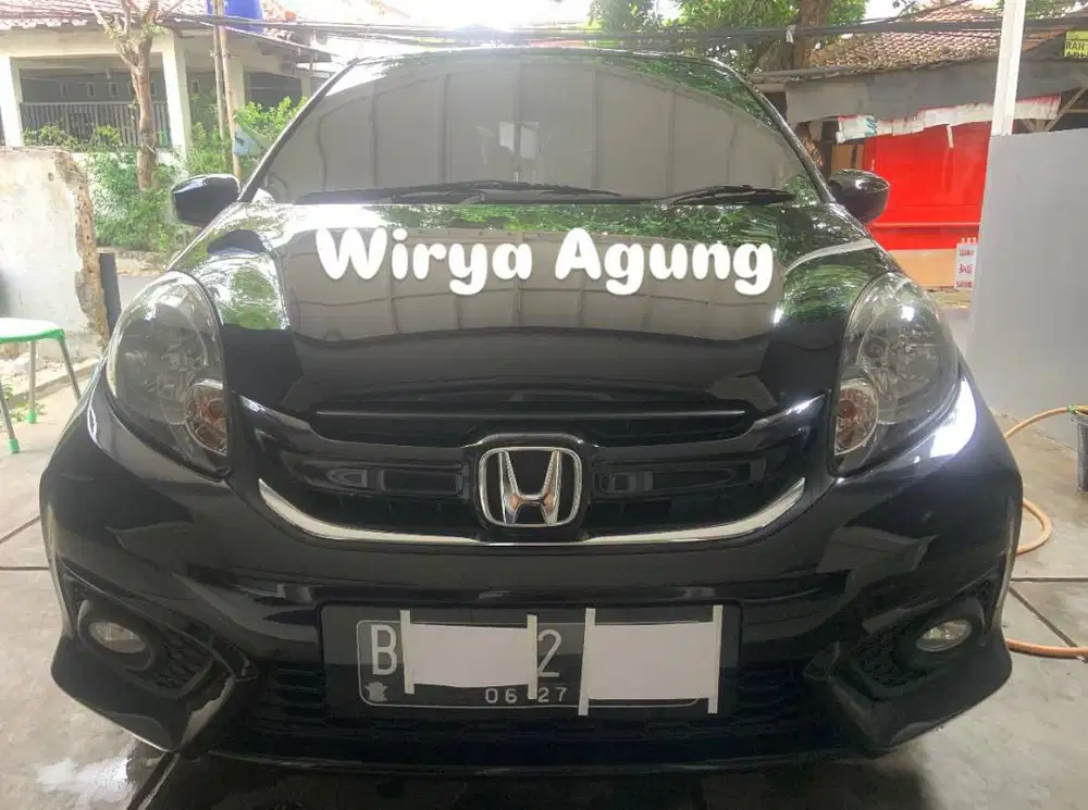 HONDA BRIO E 2017 HITAM MATIC