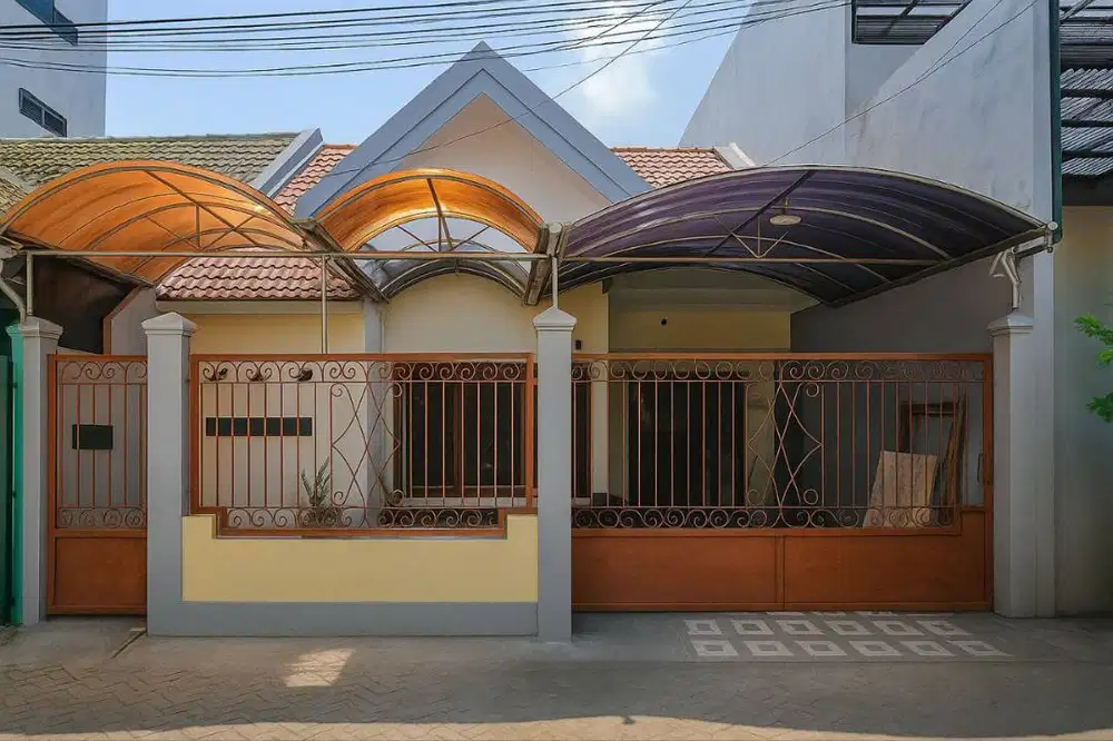 RUMAH LEBAK INDAH FULL RENOVASI, DEKAT RAYA KENJERAN
