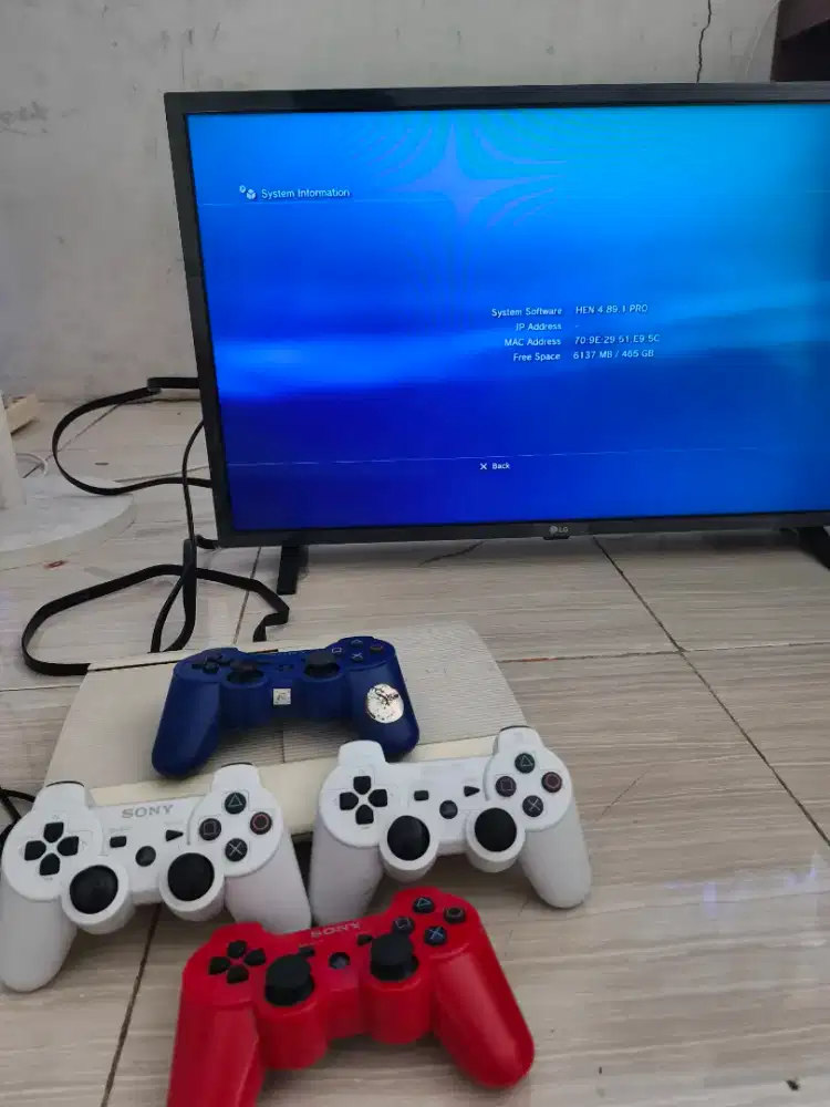 Ps3 super slim 500 gb full game