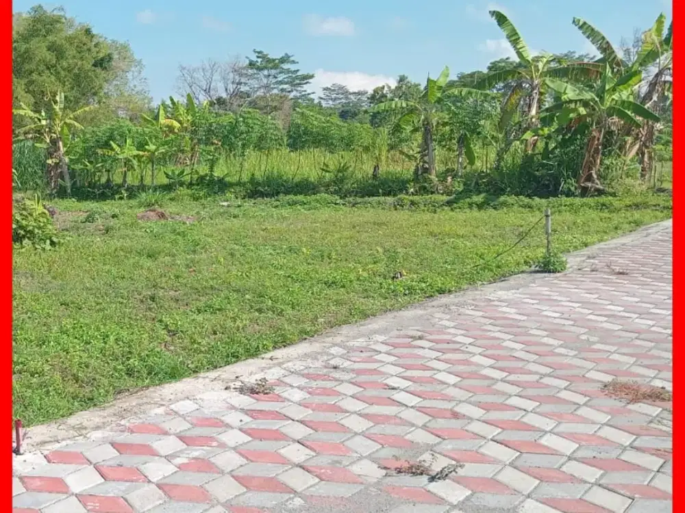 Tanah Utara Jogja Barat Jl Kaliurang 400 Jt an SHM Pekarangan