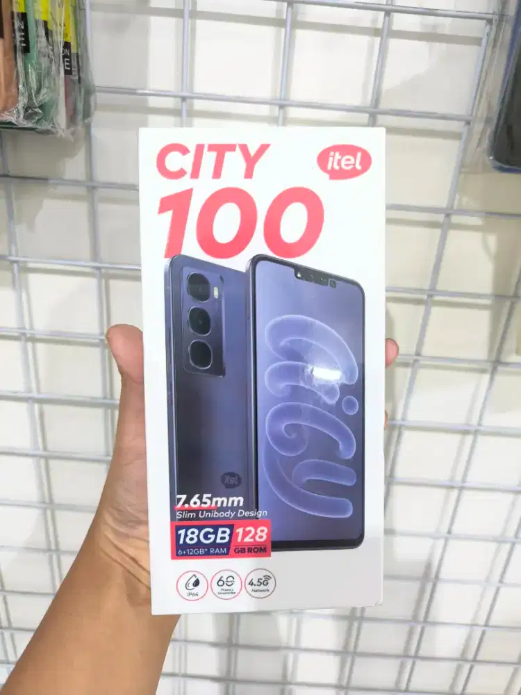 Itel City 100 ram 6/128 Baru