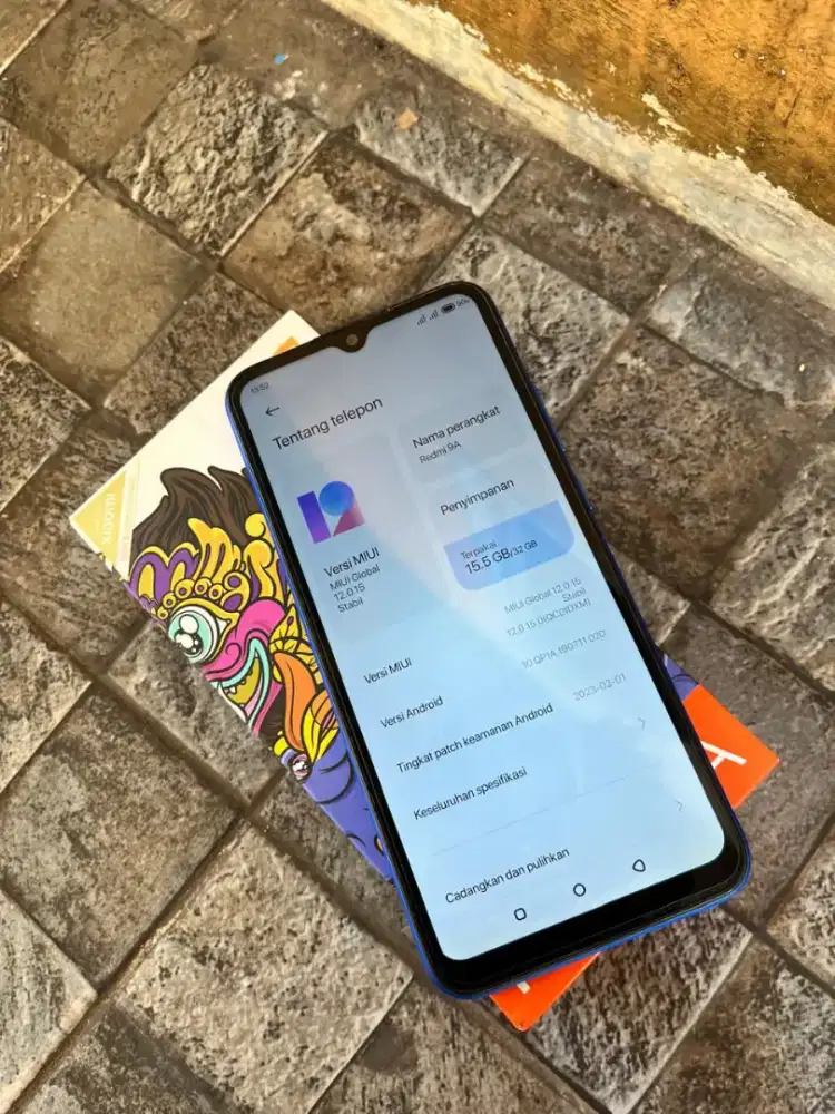 Redmi 9A 2/32gb lengkap orian minat silahkan
