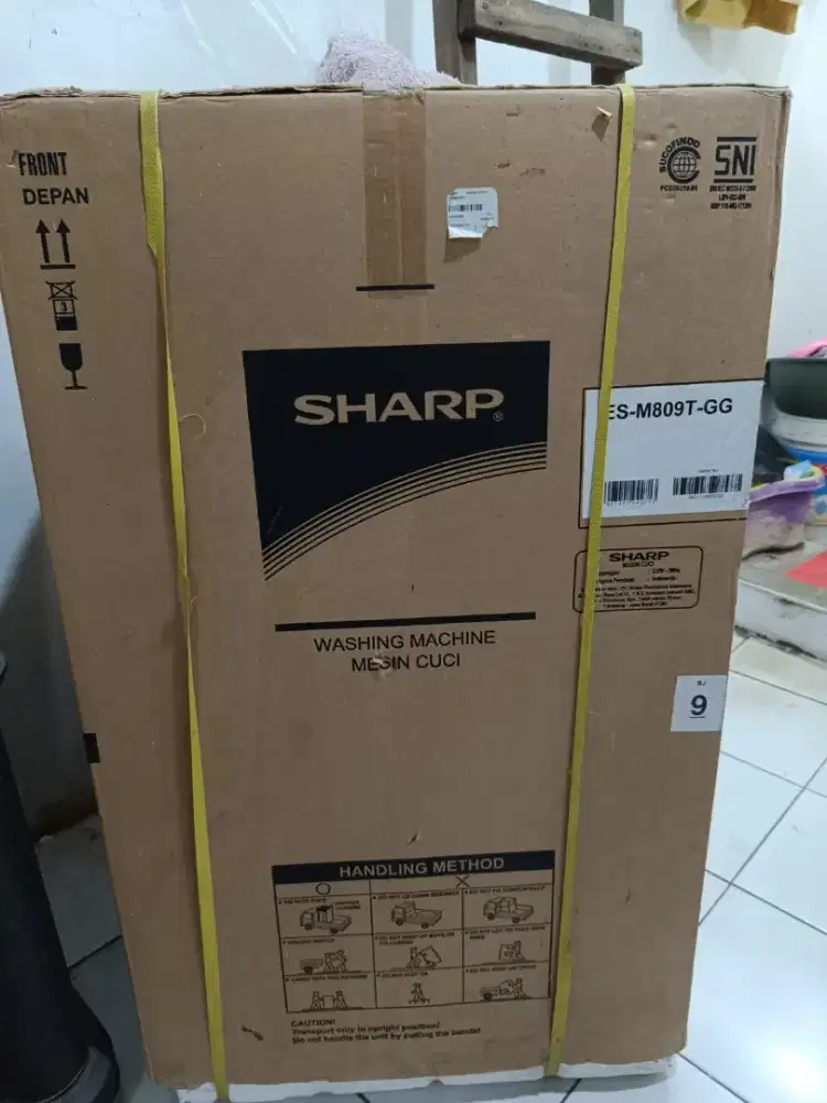 Mesin cuci sharp 1 tabung ES M809T-GG