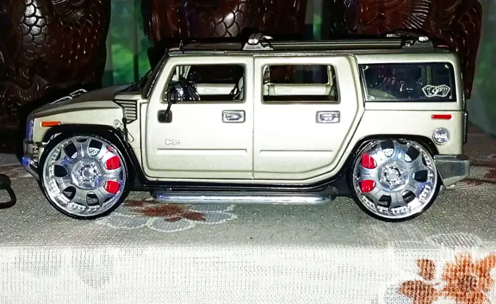 Miniatur H2 Mobil Hummer Merk Maisto