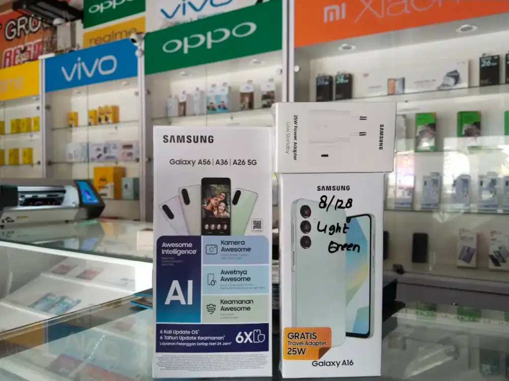 Promo samsung A6 ram 8+8/128 new