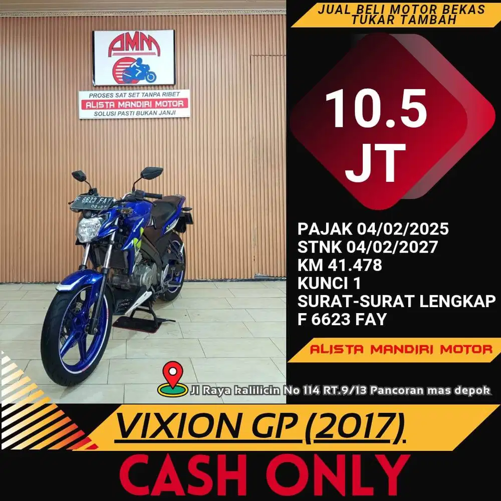 VIXION GP 2017 CC 0% KREDIVO TOKPED SPAYLETTER INDODANA GOPAYLETTER