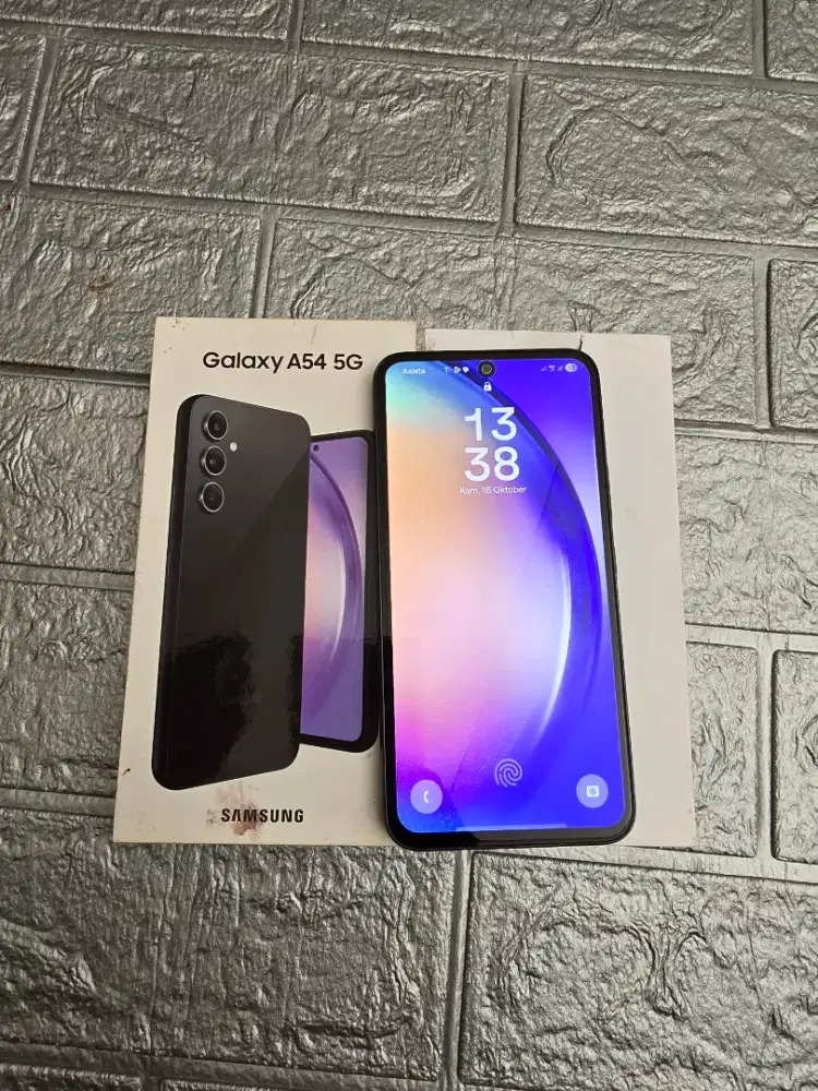 Samsung A54 5G 8/256gb Lengkap Mulus Normal