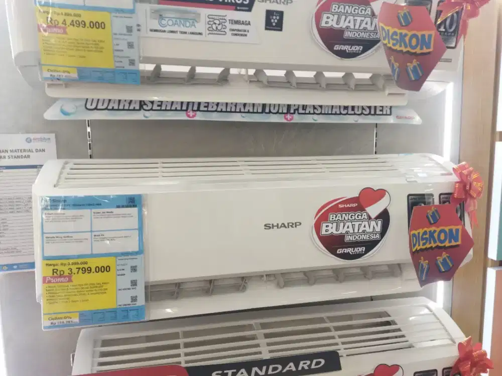 AC Sharp AH X6BEY bisa dicicil pakai SPayLater