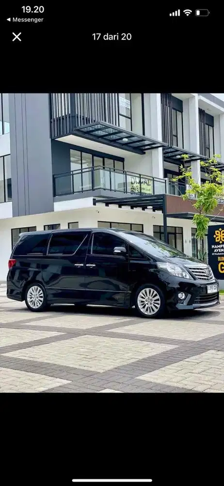 Toyota alphard 2012 CBU PS istimewa
