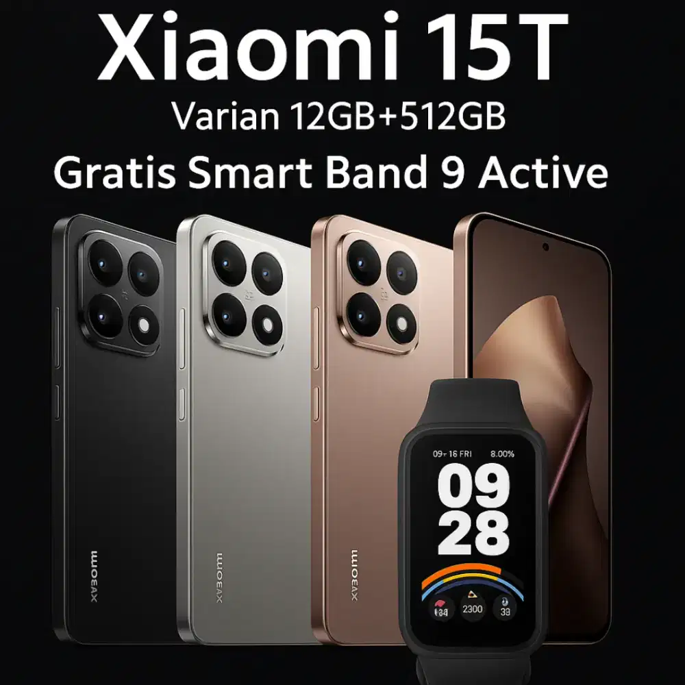 Xiaomi 15T Garansi Resmi Indonesia 24 Bulan