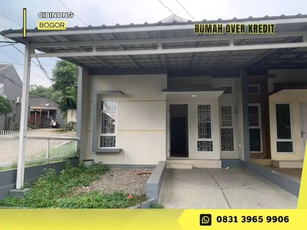 Over Kredit Rumah 73JT dkt Stasiun di Taman Asri Cibinong