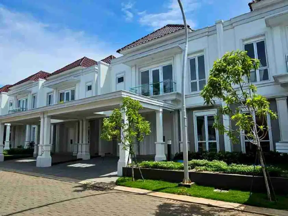 dijual rumah premium dicluster pasadena paramount dekat jalan utama gading serpong