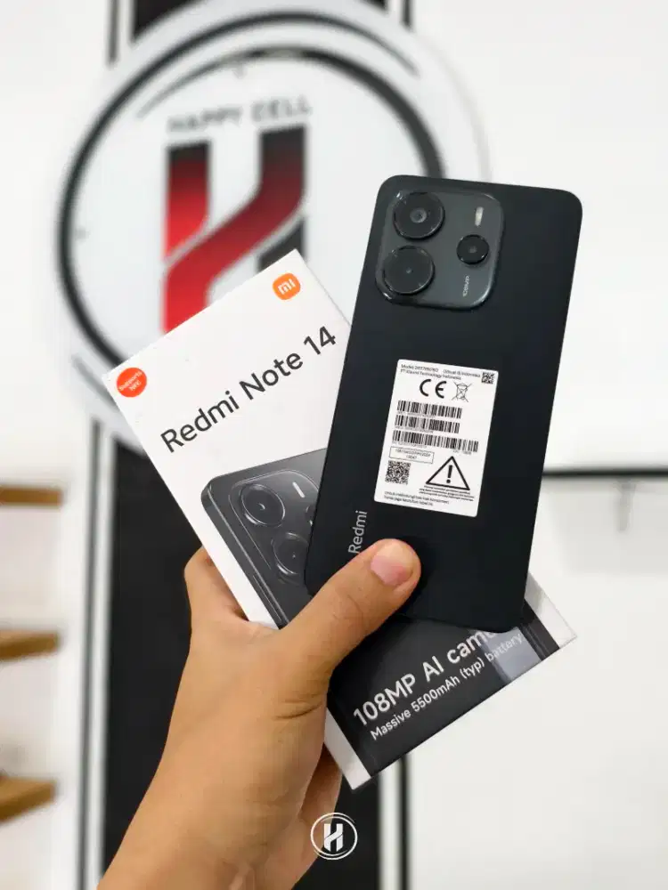Redmi note 14 lengkap original bawaan istimewa