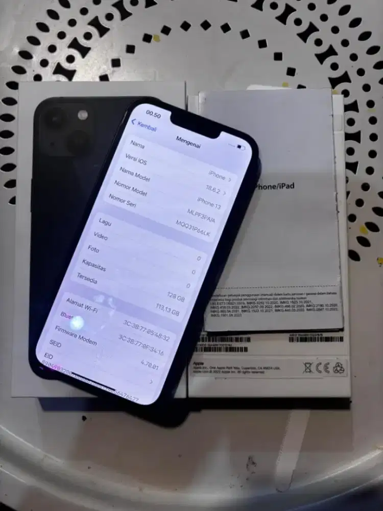 Iphone 13 128 ibox full ori