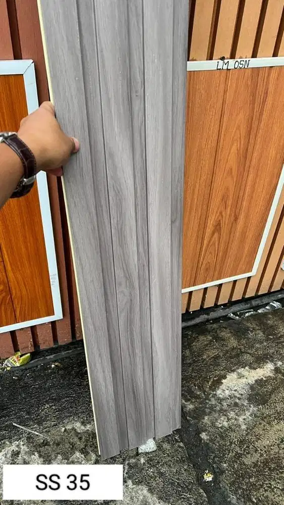 Wpc panel dinding