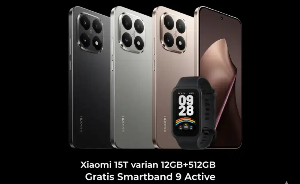 Xiaomi 15T Garansi Resmi Indonesia 24 Bulan.