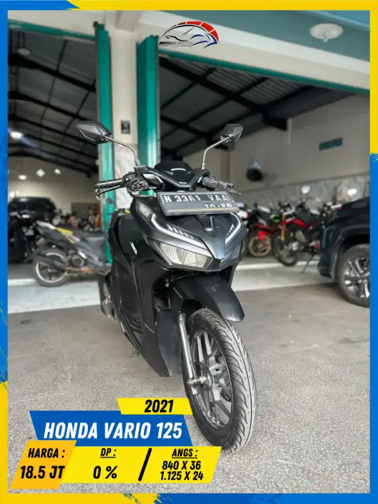 HONDA VARIO 125 2021 MURAH BERKUALITAS HIKMAH MOTOR KEPUH MALANG