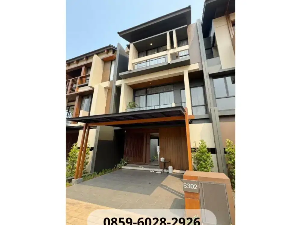 WYNYARD SEMI FURNISH LOKASI BSD CITY FULL MARMER TEMA JEPANG RESORT