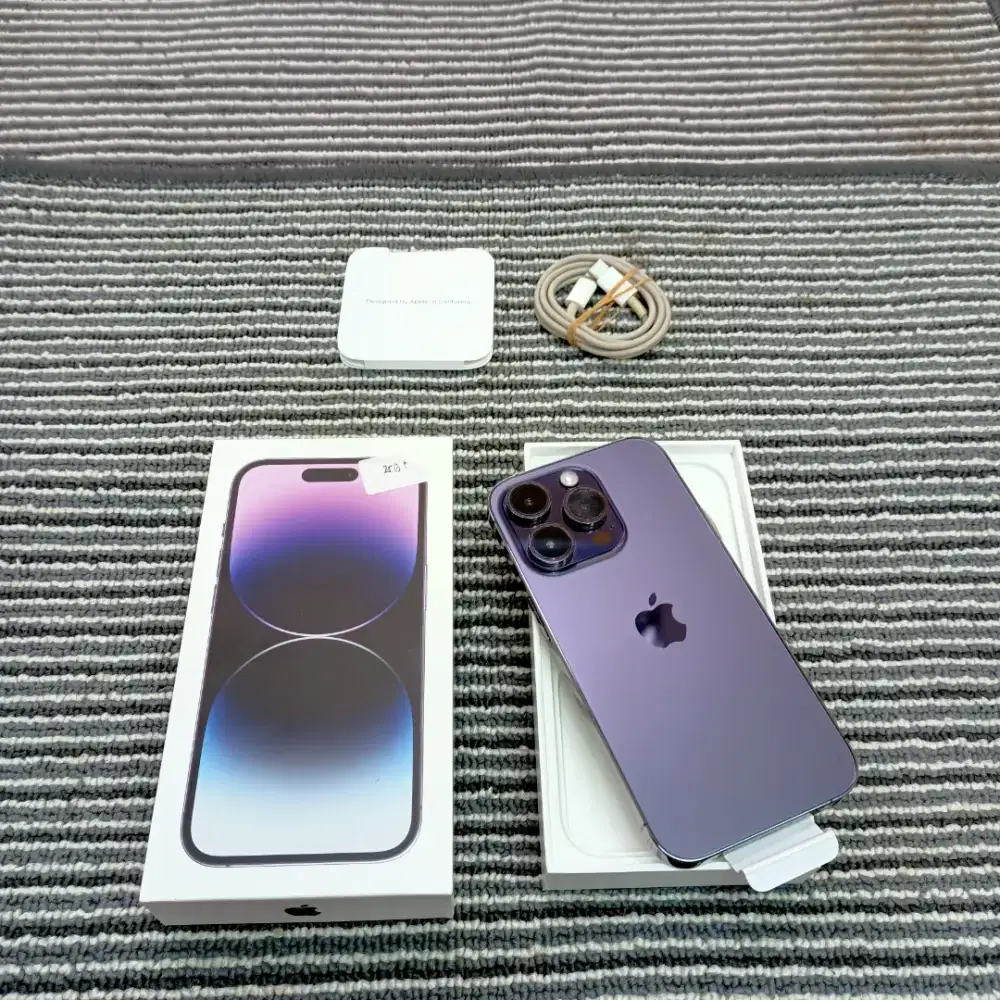 Iphone 14 Pro 256gb Mulus terawat Ex grs resmi iBox