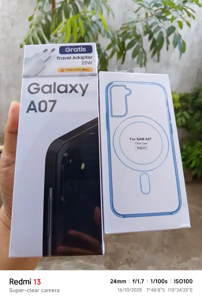 Samsung Galaxy A07 4/64GB
Bonus softcase