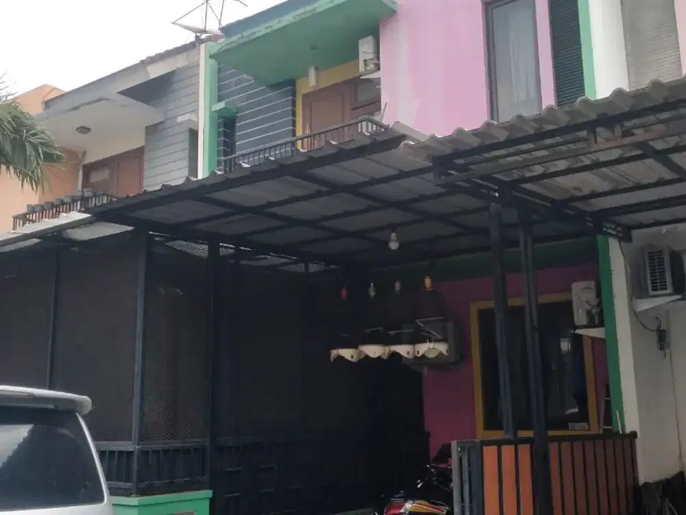 DIJUAL CEPAT RUMAH 2 LANTAI DI CLUSTER HARMONI HARAPAN INDAH 2 BEKASI