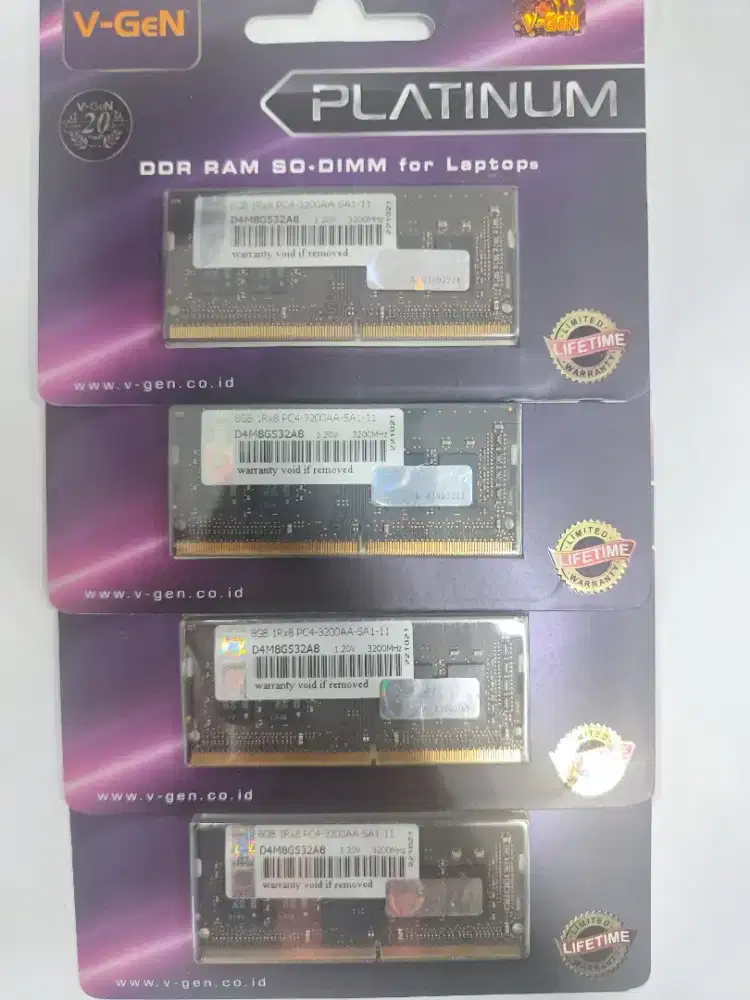 RAM Laptop VGen 8Gb DDR4