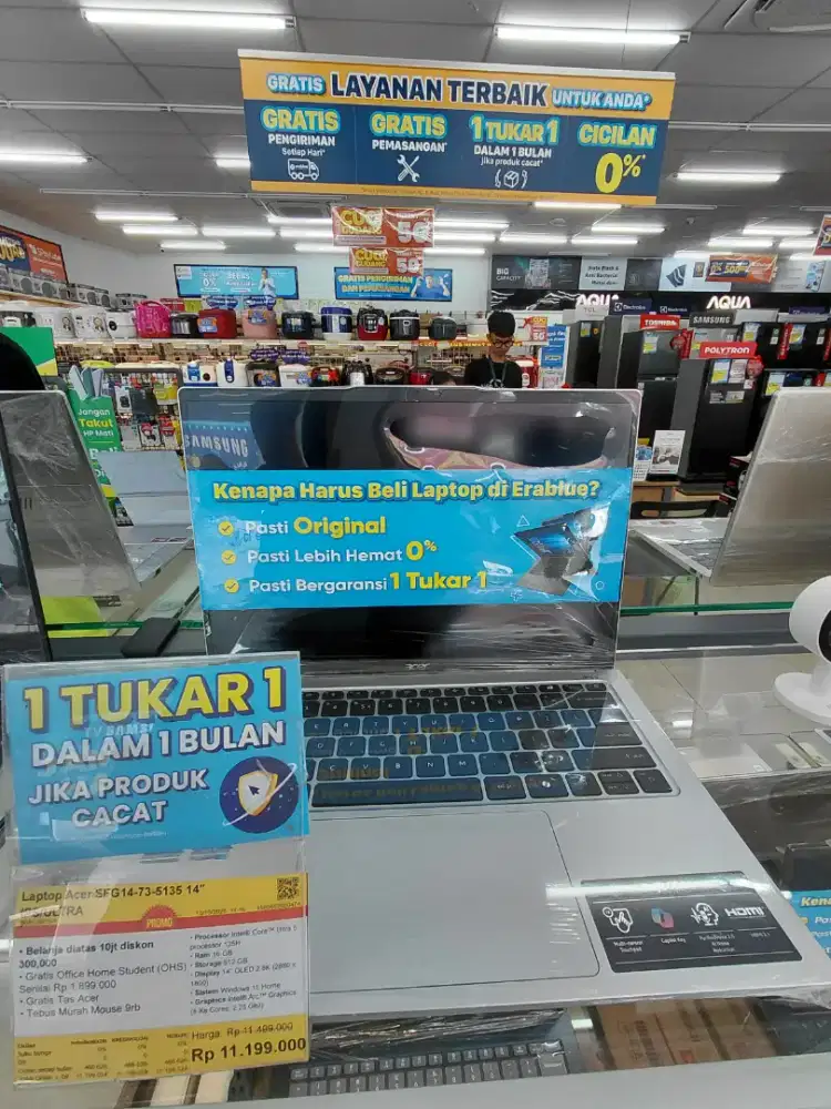 Laptop Acer SFG14-73-5135 cicilan tanpa DP bunga %