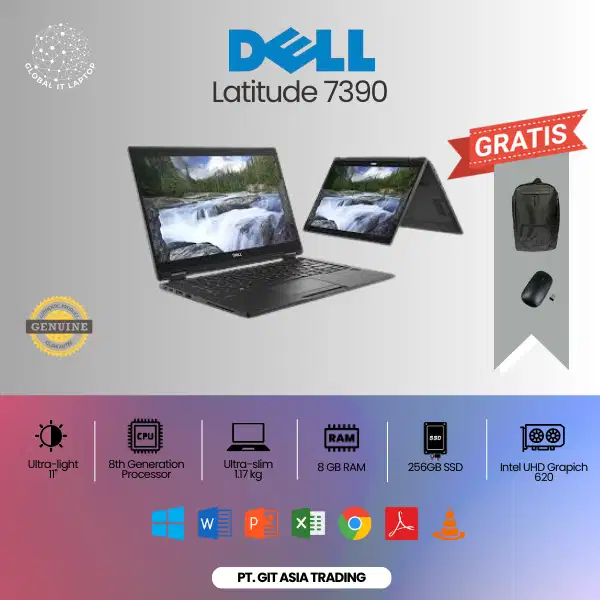 DELL 7390 CORE i5 GEN 8 (TOUCHSCREEN)