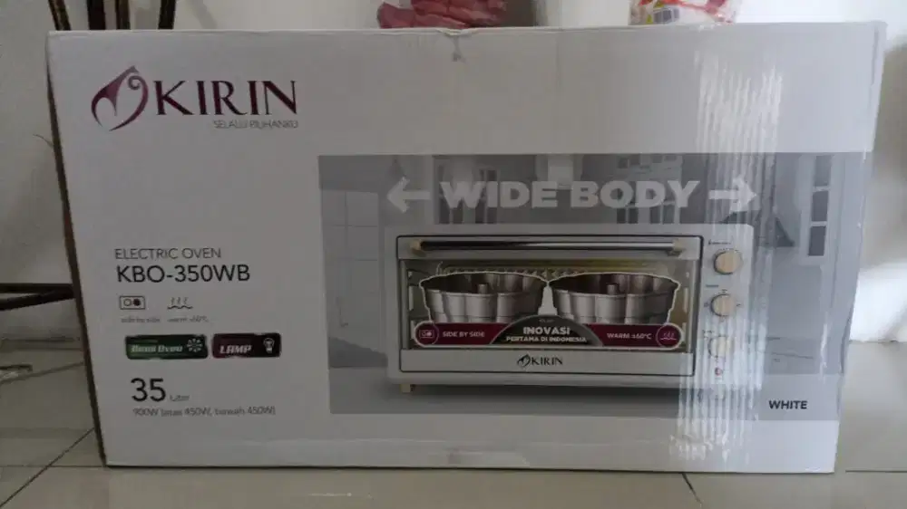 Oven Kirin KBO-350WB 35 Liter