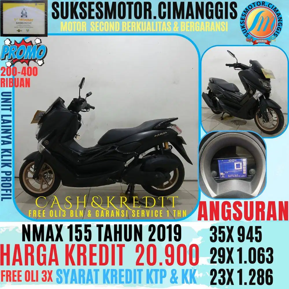 NMAX 155 PROMOTERMURAH CASH/KREDIT BISA KLIK PROFIL UNIT LAINYA
