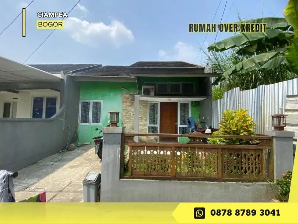 Over Kredit Rumah di Bukit Ciampea Asri 58JT dkt Kampus IPB