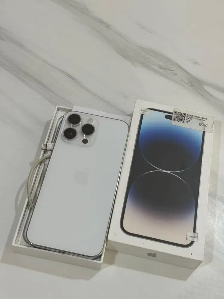 Iphone 14 promax 256gb ibox silver