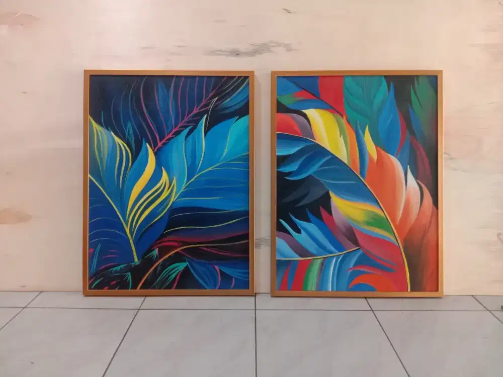 LUKISAN AESTHETIC MODERN ART