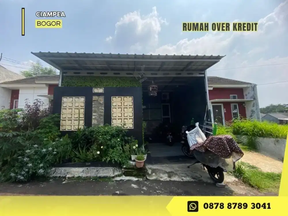 Over Kredit Rmh 79JT di Bukit Ciampea Asri dkt Kampus IPB