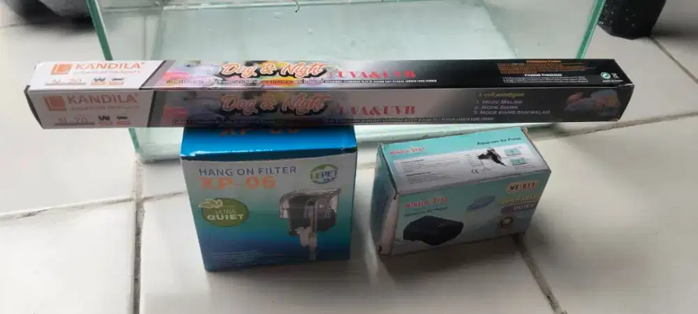 BU di Jual Aquarium full 1 set
