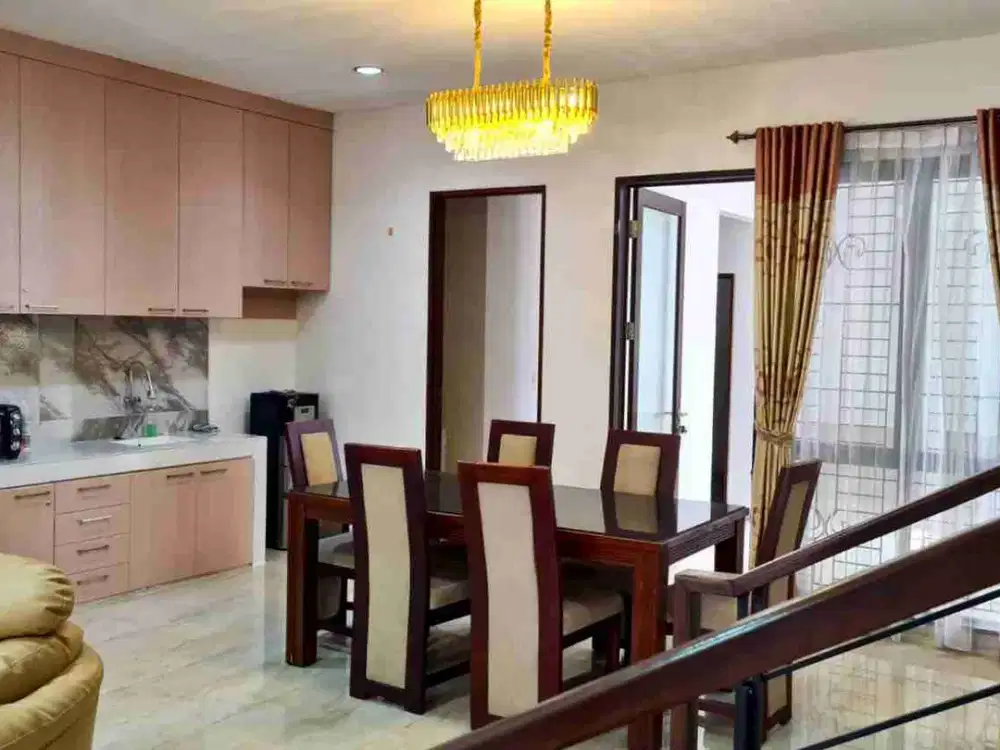 disewakan rumah rapih siap huni di cluster greencove bsd city