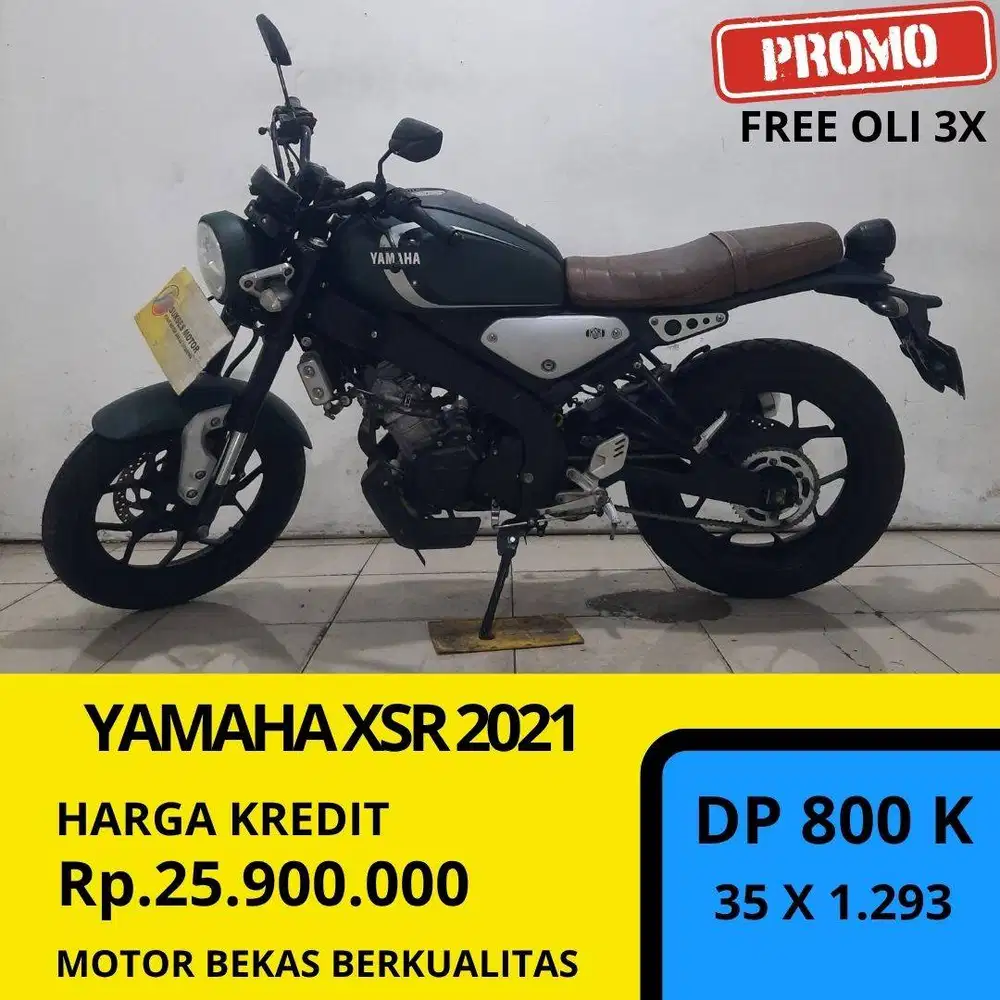 Yamaha XSR 2021 Motor Bekas Bergaransi Ayoo Murah Murah