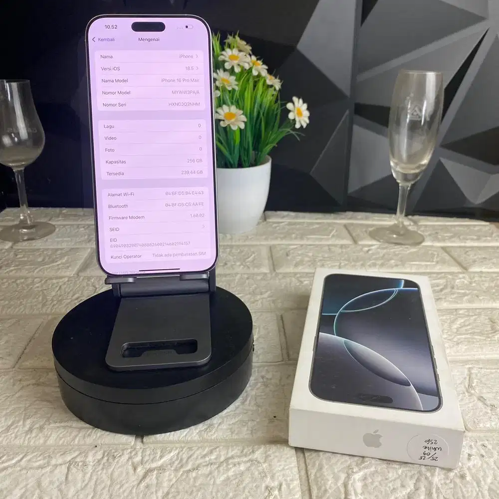 iphone 16 pro max 256gb Ibox Cuma aktivasi CC 1 Bisa COD dan TT