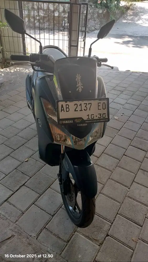 YAMAHA LEXI 125 KEYLESS ORI - PAJAK HIDUP OKT2026, PLAT AB YOGYAKARTA