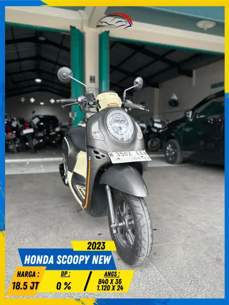 HONDA SCOOPY NEW 2023 GASSKEUN BOLOH HIKMAH MOTOR KEPUH MALANG