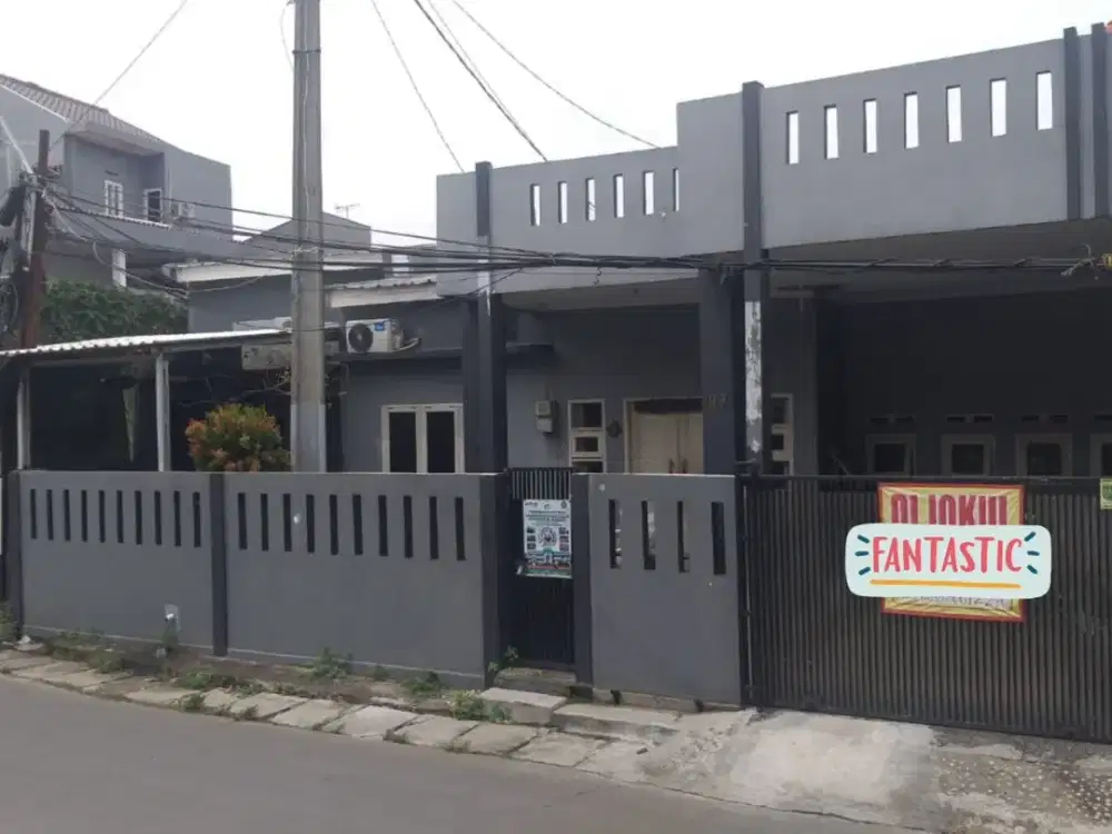 DiJUAL Rumah bonus kontrakan Dan toko di Depok
