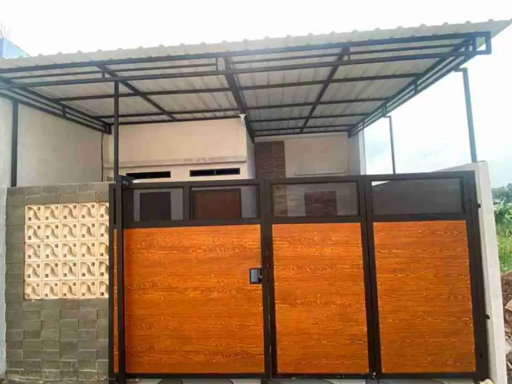Di Jual Rumah Minimalis Serta Bangunan Baru, Harga 260juta Bonus Canopy Pagar dan SHM Lokasi Dekat Stasiun Citayam