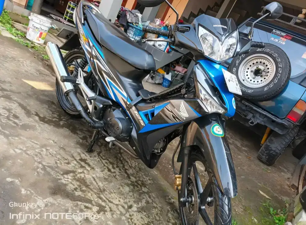 Supra x 125 2013 full ori karbu surat lengkap hidup B depok