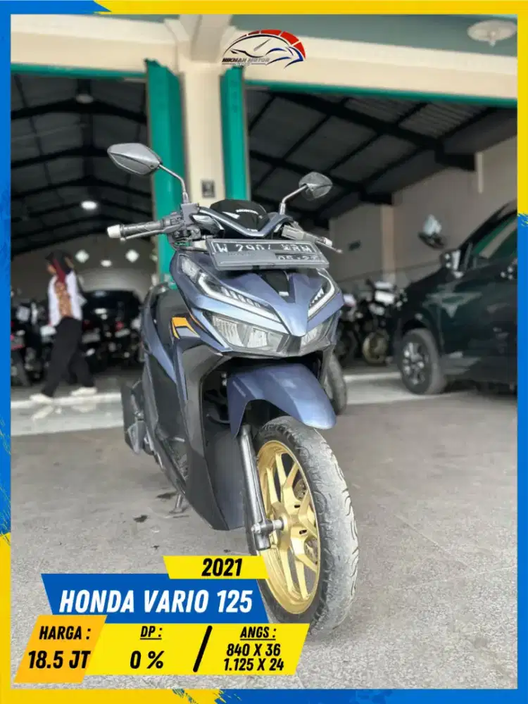 HONDA VARIO 125 2021 PLAT W READY GASS BOLOH HIKMAH MOTOR KEPUH MALANG