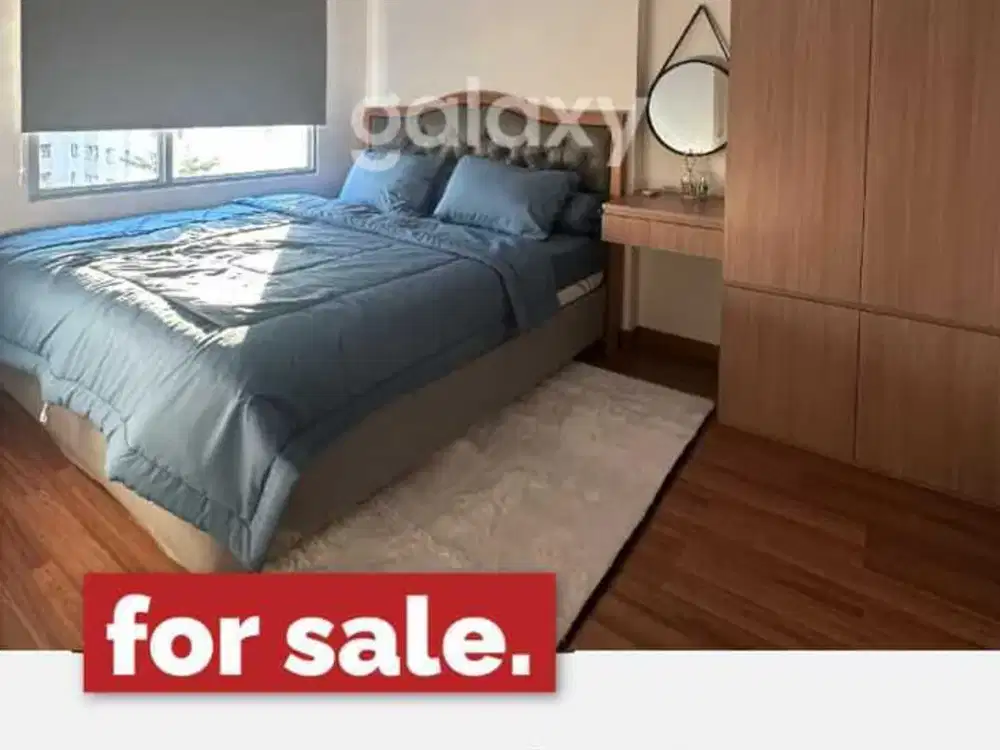 JUAL APARTEMEN 2 BR TOWER HARVARD LT 7 SEMI FURNISH ELLEGANCE