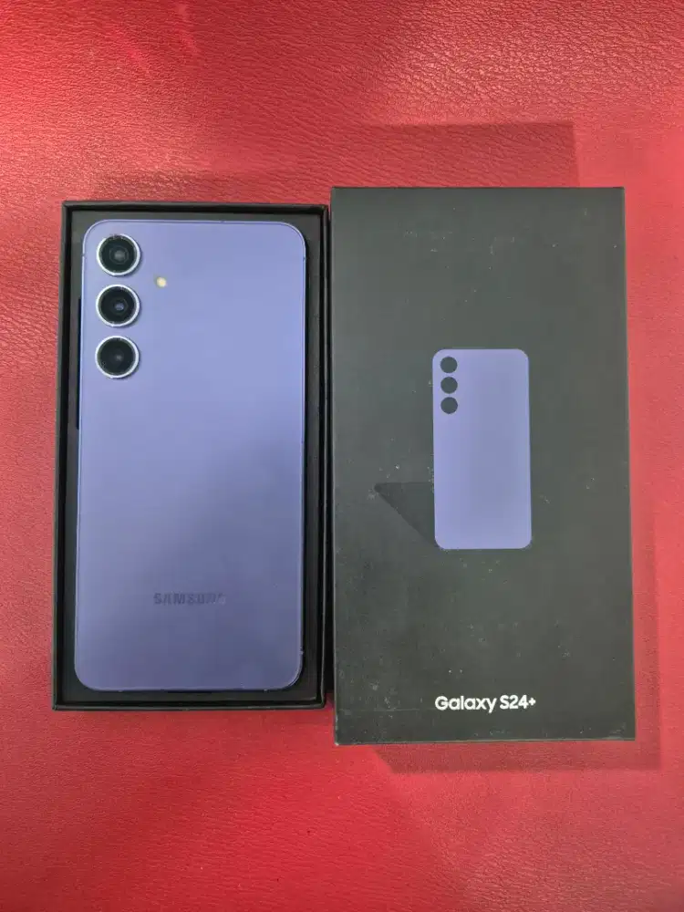 Samsung s24+ 12/256 sein mulus like new fulset ori