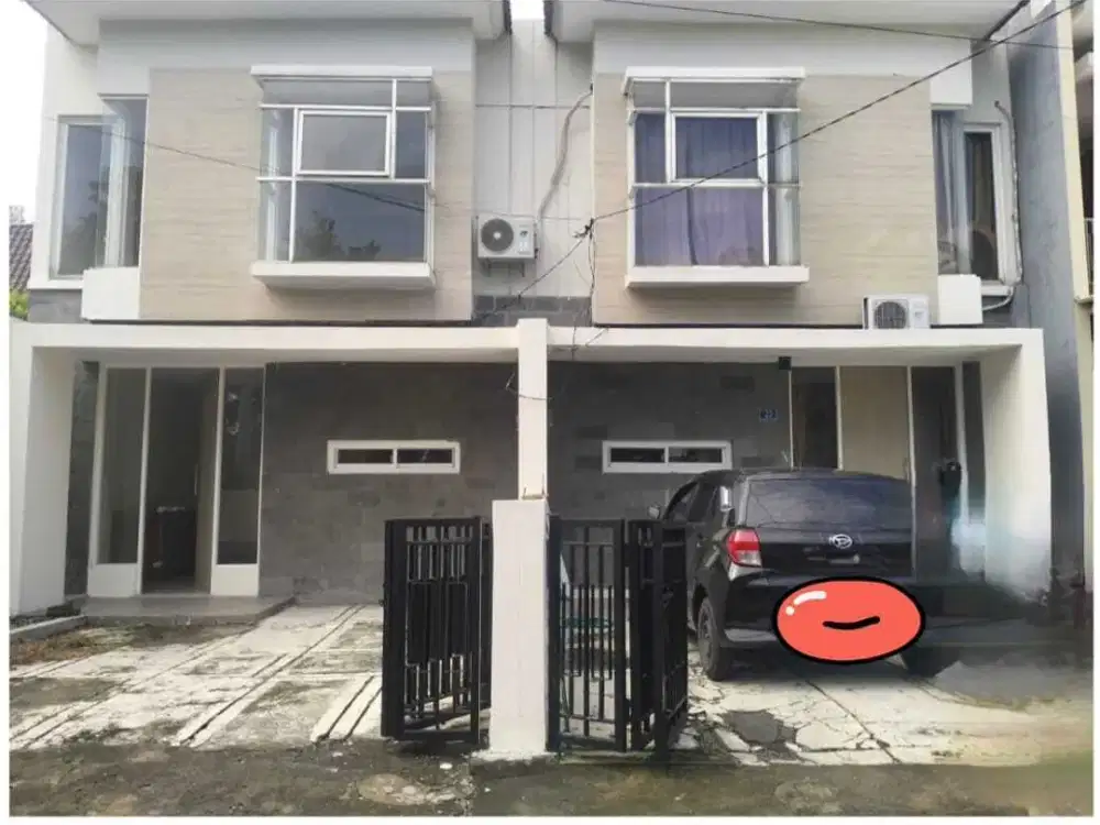 Rumah 2 Lantai, Minimalis Modern Style di Rungkut Barata Soerabaja Tim