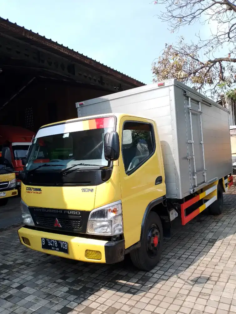 TRUK CDD BOX ALUMUNIUM MITSUBISHI CANTER 110PS FE-73 4x2
