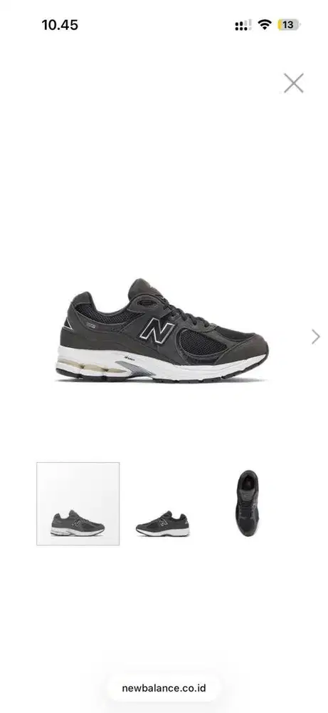 New balance 2002r Dark Grey